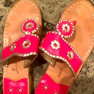 Pink & Gold Jack Rogers 💕💕